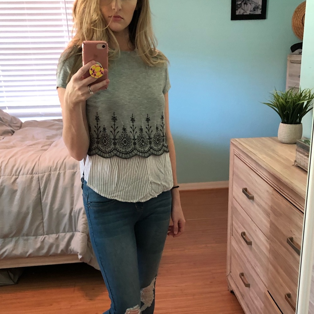 Xhilaration 2-in-1 top